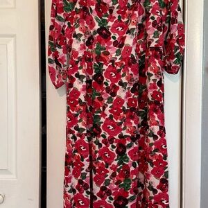 Long Floral Women's Dress